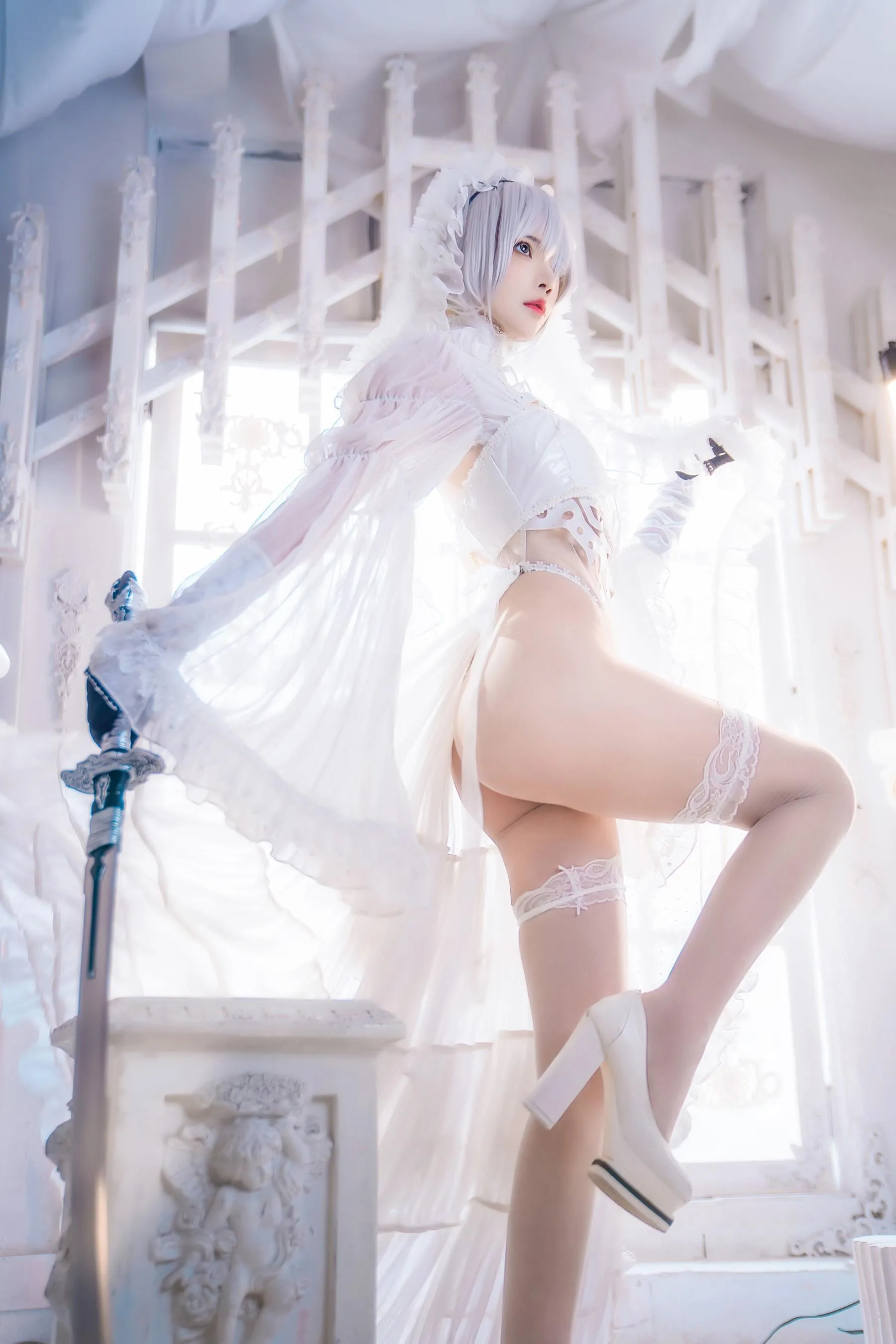 桜桃喵 – NO.160 2b花嫁 [69P]插图9